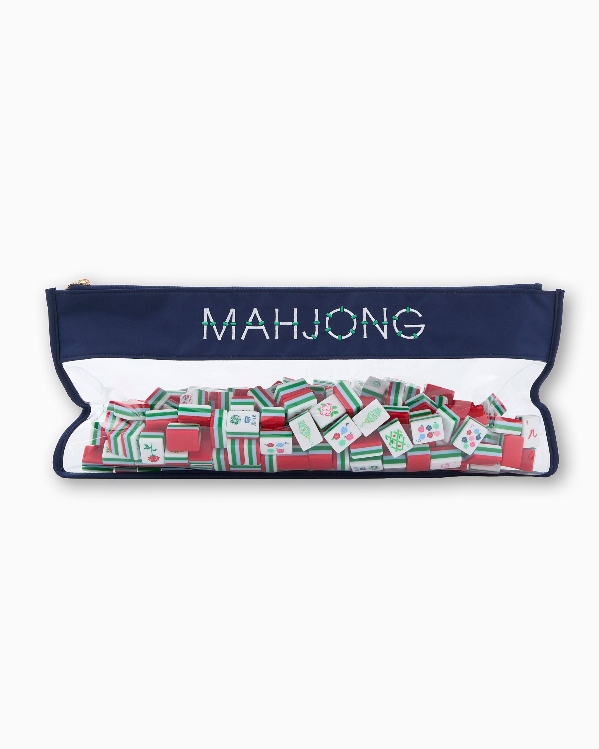 Red Green & Blue Coastal Garden American Mahjong Set - 160 Acrylic Tiles, Mat, Storage Bag & Accessories 6 Red Green & Blue Coastal Garden American Mahjong Set - 160 Acrylic Tiles, Mat, Storage Bag & Accessories - Image 6