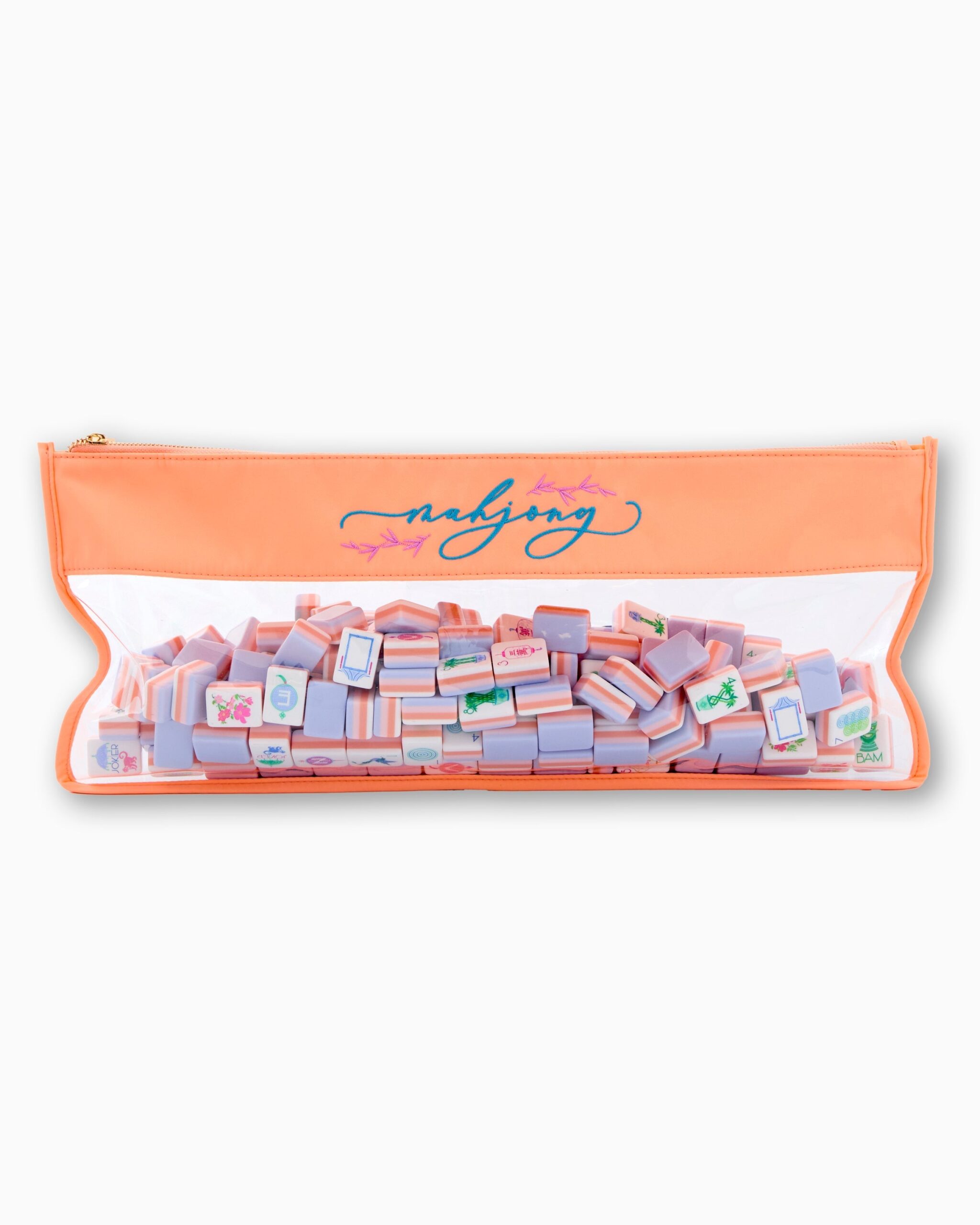 Blush Blue & Mint Pastel Gradient American Mahjong Set - 160 Acrylic Tiles, Mat, Storage Bag & Accessories 6 Blush Blue & Mint Pastel Gradient American Mahjong Set - 160 Acrylic Tiles, Mat, Storage Bag & Accessories - Image 6