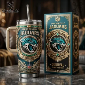 Jacksonville Jaguars National Football League Championship 2026 40oz Tumbler