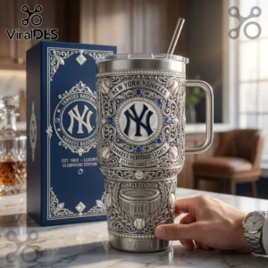 New York Yankees Major League Baseball 2026 40oz Tumbler