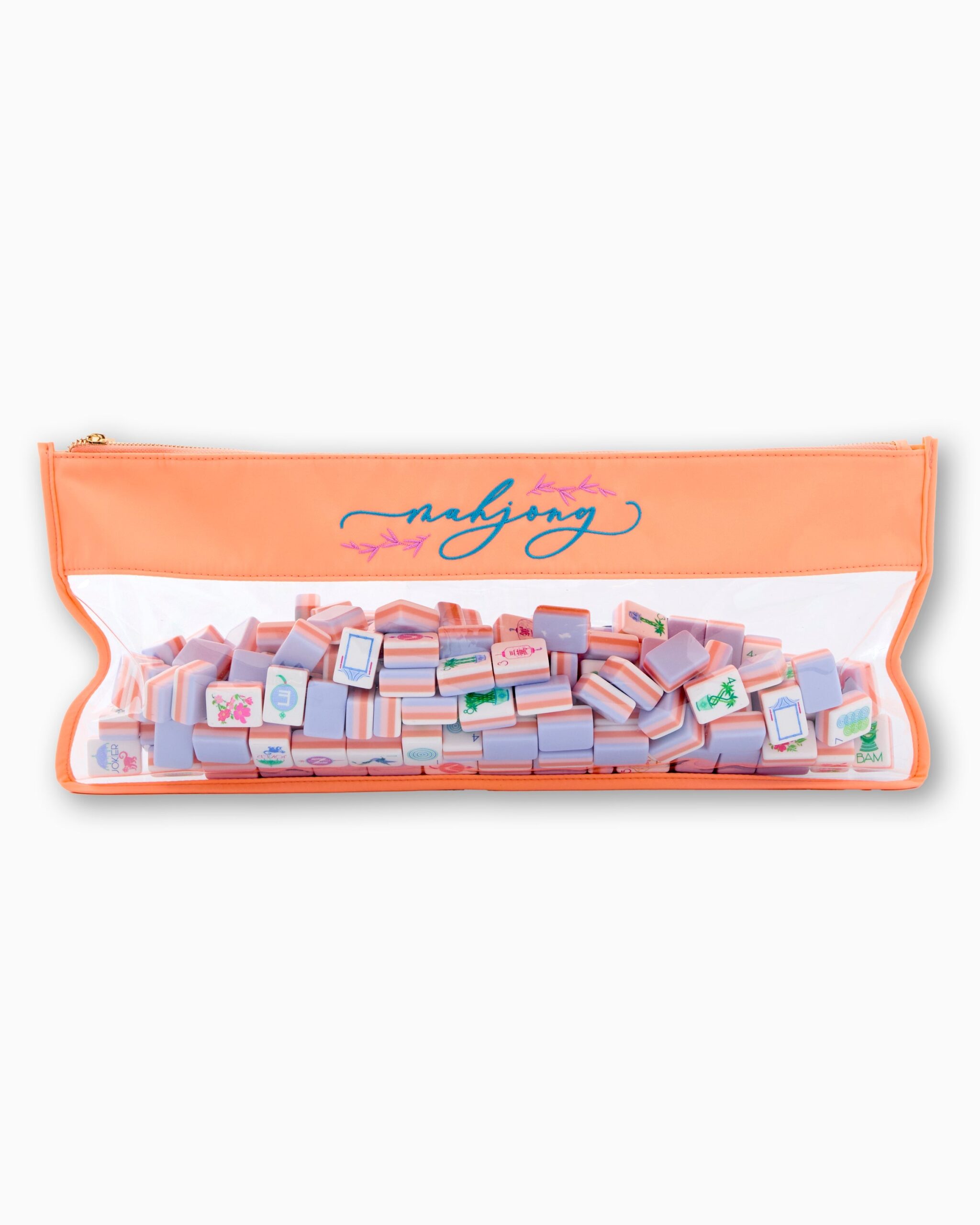 Soft Pastel Gradient American Mahjong Set - 160 Acrylic Tiles, Mat, Storage Bag & Accessories 6 Soft Pastel Gradient American Mahjong Set - 160 Acrylic Tiles, Mat, Storage Bag & Accessories - Image 6