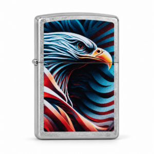 American Bald Eagle Patriotic Windproof Lighter for USA Pride Fans