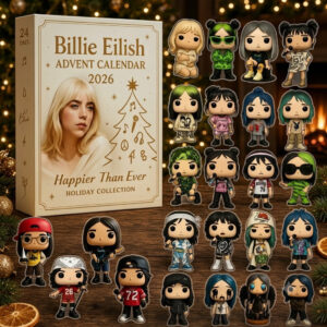 2026 Billie Eilish Happier Than Ever Holiday Collection Advent Calendar
