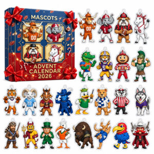 2026 NCAA College Football Mascots Advent Calendar
