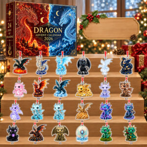 24-Day Dragon Christmas Countdown Advent Calendar 2026 for Dragon Fans