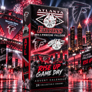 Atlanta Falcons x Millennium Falcon Game Day Advent Calendar 2026 For Football Fans