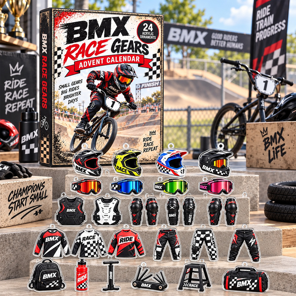 BMX Race Gears 2026 Advent Calendar for BMX Fans