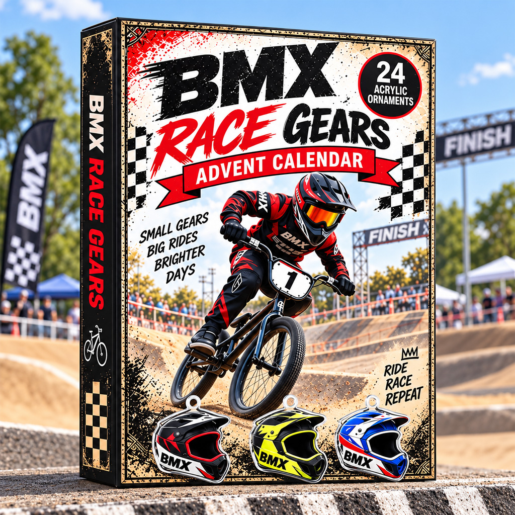 BMX Race Gears 2026 Advent Calendar for BMX Fans