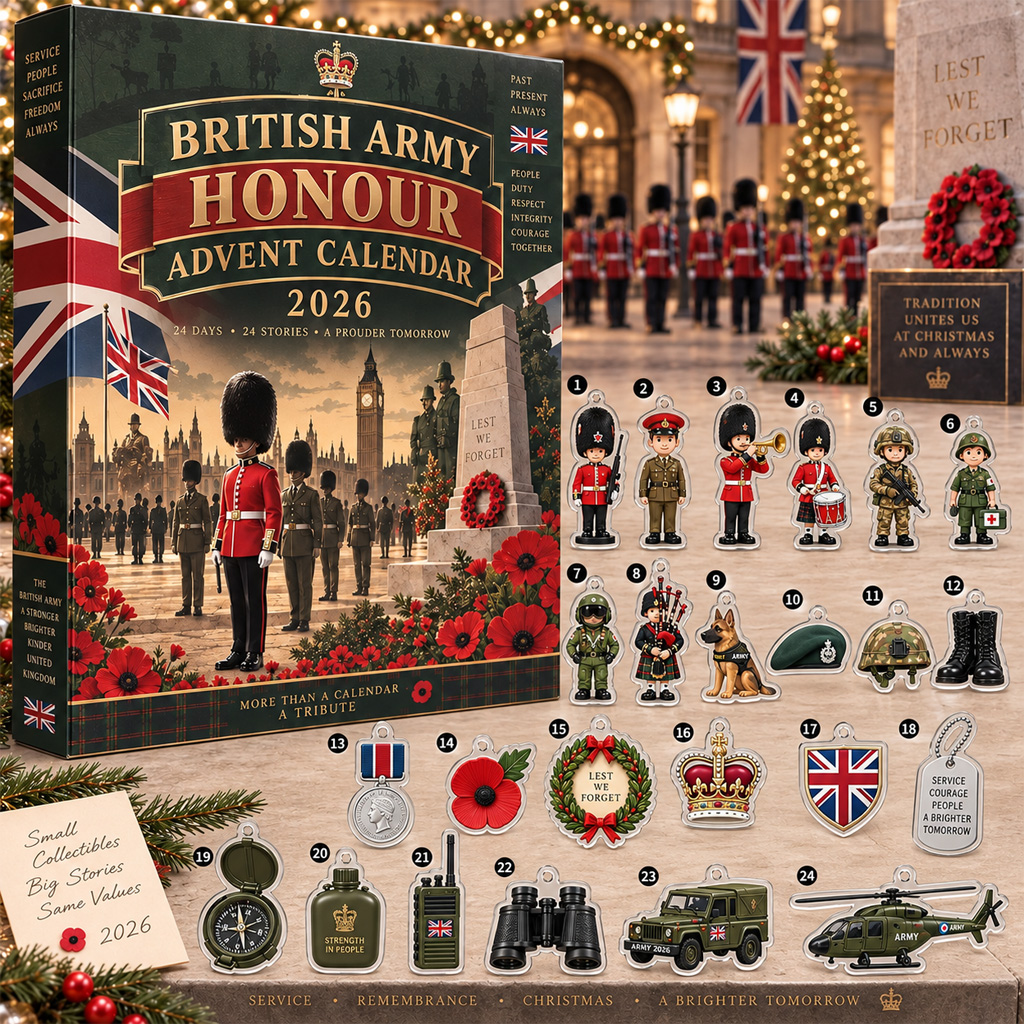 British Army Honour 2026 Advent Calendar 1 British Army Honour 2026 Advent Calendar