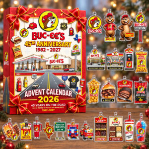 Buc-ee’s 45th Anniversary Christmas Countdown Advent Calendar