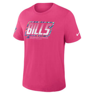 Buffalo Bills 2026 Crucial Catch Graphic Pink Shirt for Football Fans