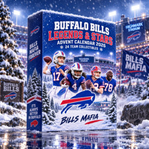 Buffalo Bills Legends And Stars Advent Calendar 2026 For Football Fans