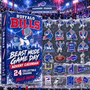 Buffalo Bills x Beast Mode Game Day Advent Calendar 2026 For Football Fans