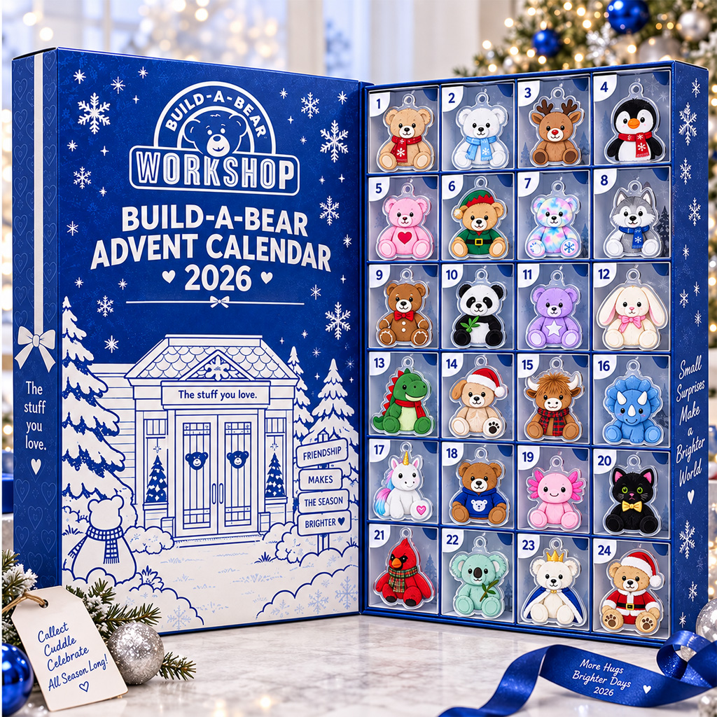 Build A Bear Advent Calendar 2026 Christmas 1 Build A Bear Advent Calendar 2026 Christmas