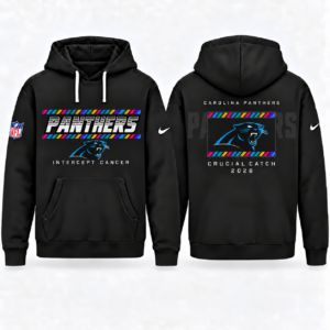 Carolina Panthers 2026 Crucial Catch Graphic Hoodie Version 3 for Football Fans
