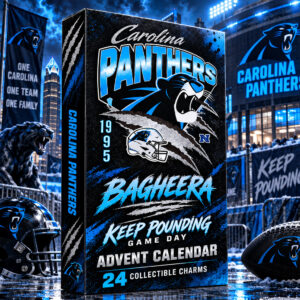 Carolina Panthers x Bagheera Keep Pounding Game Day Advent Calendar 2026 For Football Fans