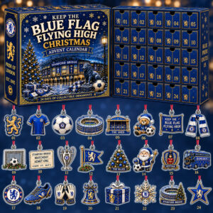 Chelsea FC Keep the Blue Flag Flying High Christmas Countdown 2026 Advent Calendar