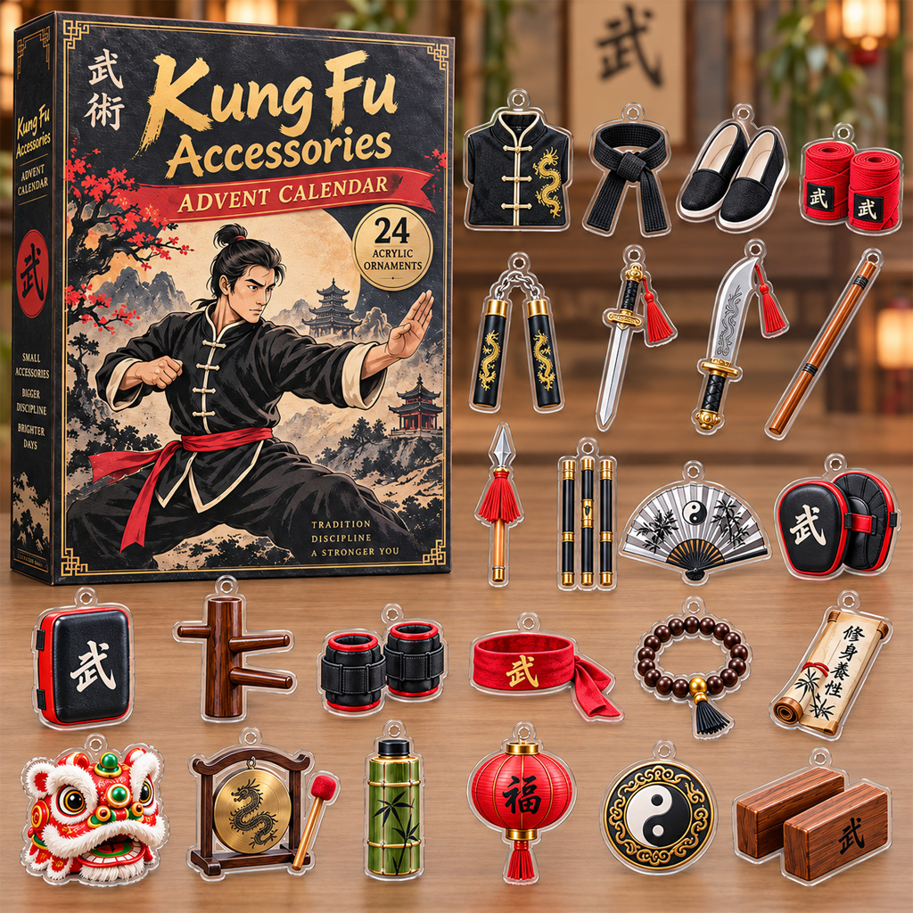 Christmas 2026 Kung Fu Accessories Advent Calendar