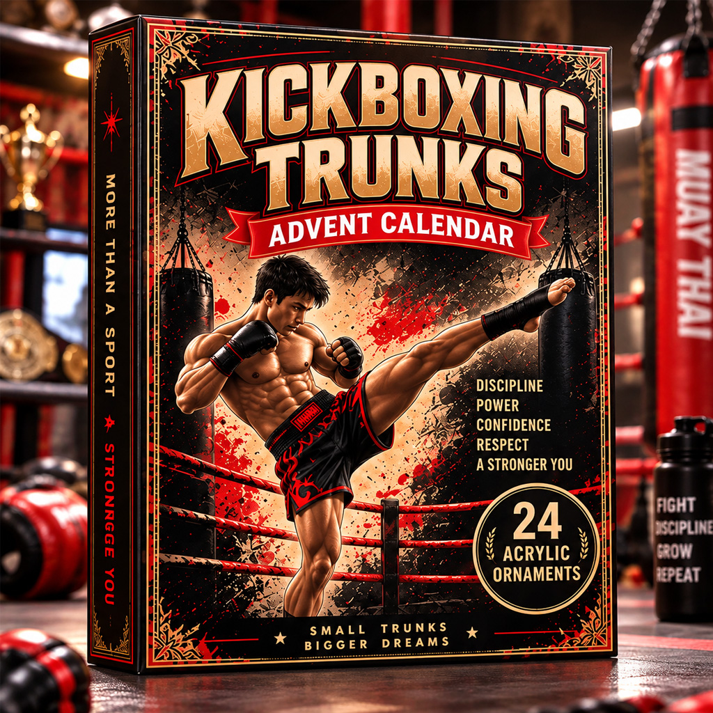 Christmas Kickboxing Gym 2026 Advent Calendar Countdown