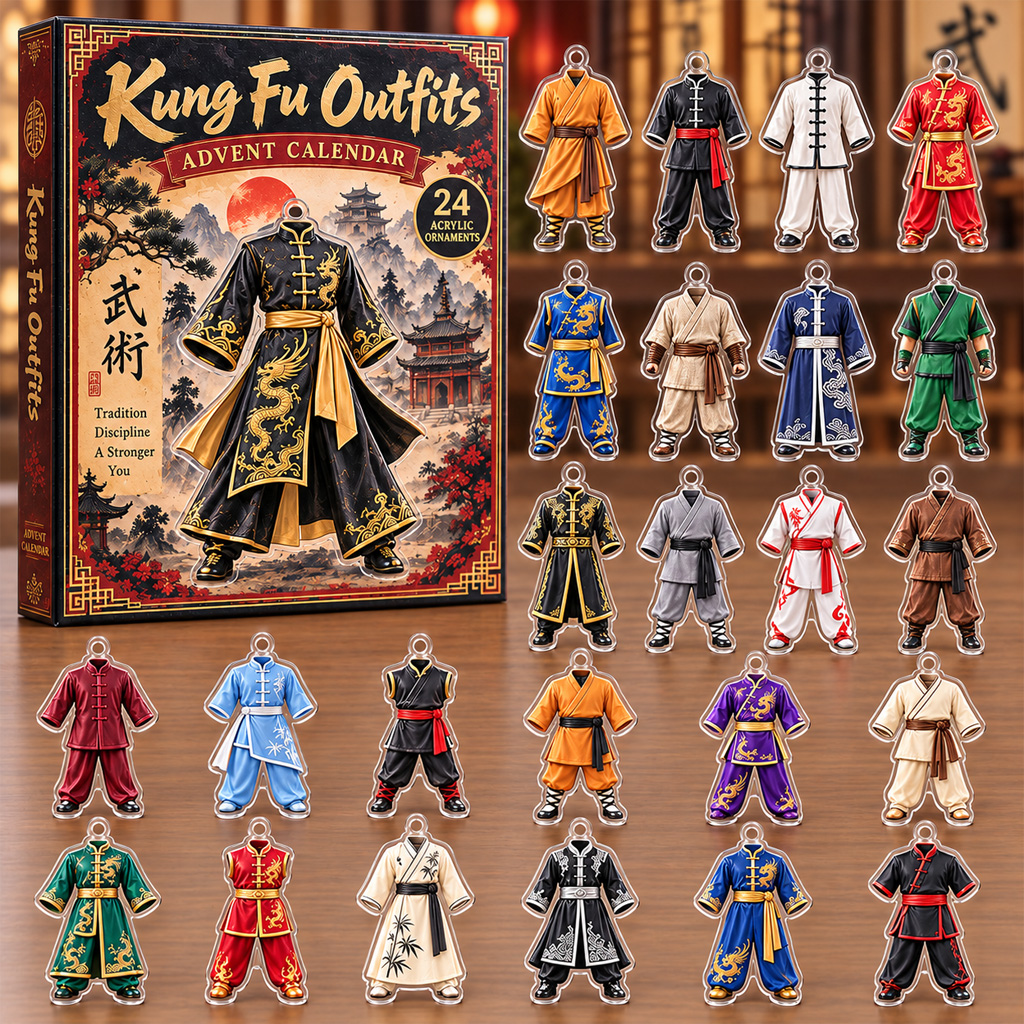 Christmas Kung Fu Outfits 2026 Advent Calendar