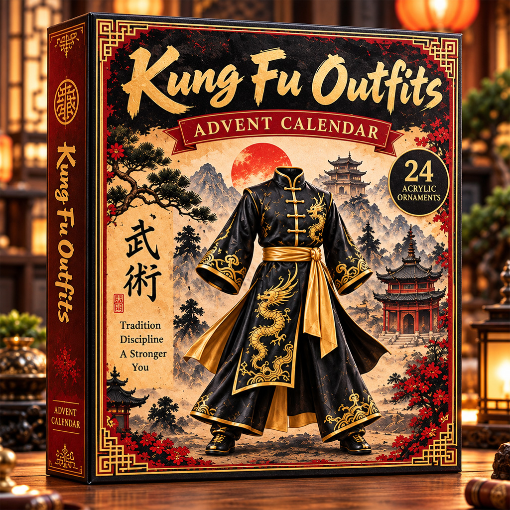 Christmas Kung Fu Outfits 2026 Advent Calendar