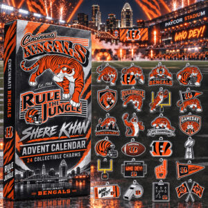 Cincinnati Bengals X Shere Khan Football Advent Calendar 2026 For Bengals Fans