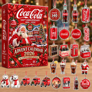Coca-Cola 140 Years of Sharing Happiness Advent Calendar 2026 for Coca-Cola Fans