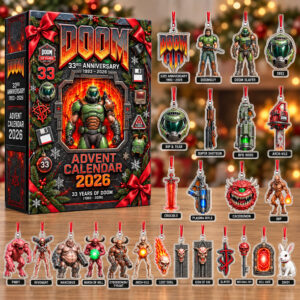 DOOM 33rd Anniversary Advent Calendar 2026 for DOOM Fans