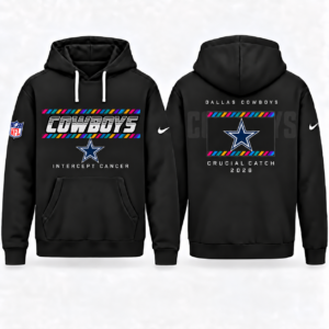 Dallas Cowboys 2026 Crucial Catch Graphic Hoodie Version 3 for Football Fans