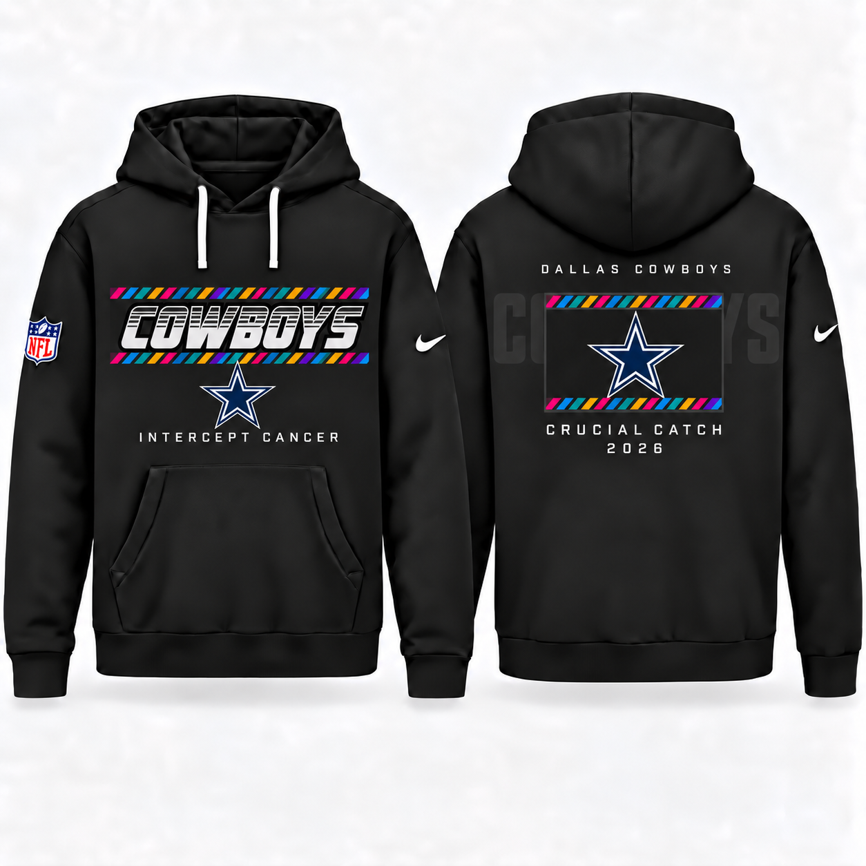 Dallas Cowboys 2026 Crucial Catch Graphic Hoodie Version 3 for Football Fans 1 Dallas Cowboys 2026 Crucial Catch Graphic Hoodie Version 3 for Football Fans