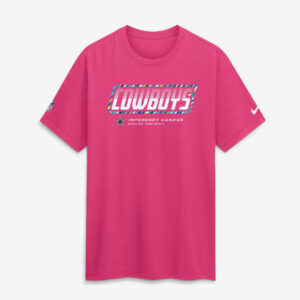 Dallas Cowboys 2026 Crucial Catch Graphic Pink Shirt for Football Fans
