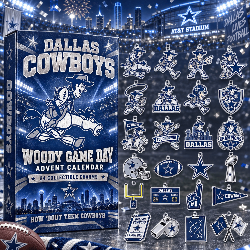 Dallas Cowboys x Woody Game Day Advent Calendar 2026 For Football Fans 2 Dallas Cowboys x Woody Game Day Advent Calendar 2026 For Football Fans