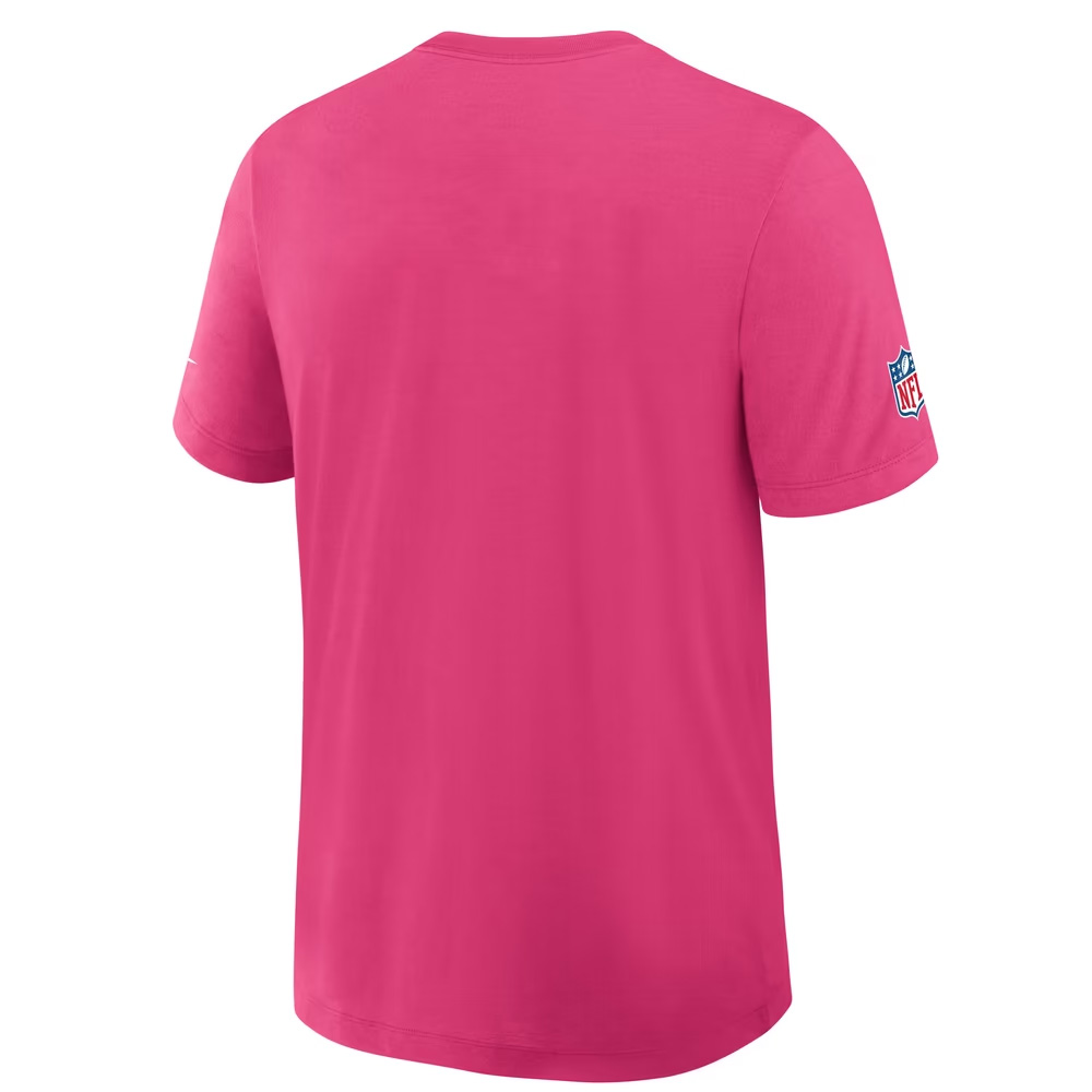 Denver Broncos 2026 Crucial Catch Graphic Pink Shirt for Football Fans 2 Denver Broncos 2026 Crucial Catch Graphic Pink Shirt for Football Fans - Image 2