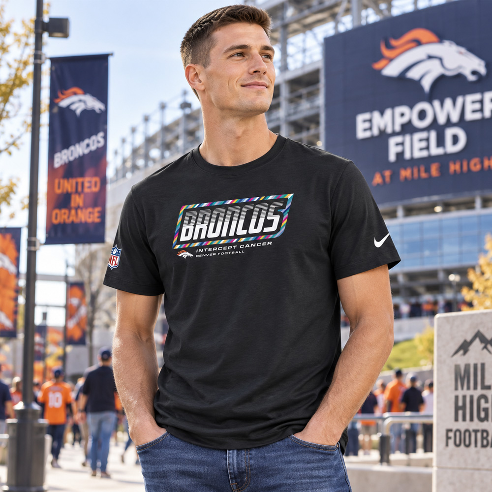 Denver Broncos 2026 Crucial Catch Graphic Shirt for Football Fans 5 Denver Broncos 2026 Crucial Catch Graphic Shirt for Football Fans - Image 5