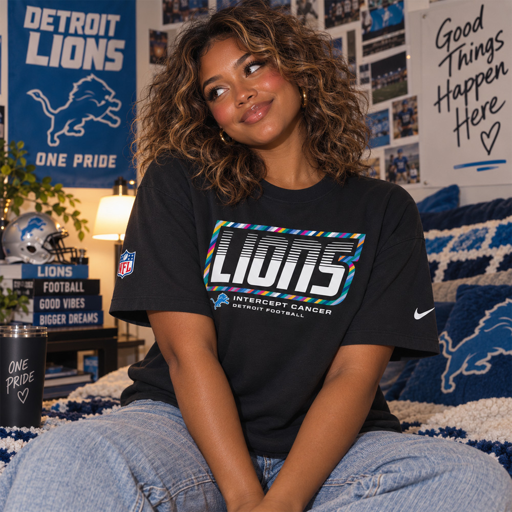 Detroit Lions 2026 Crucial Catch Graphic Shirt for Football Fans 5 Detroit Lions 2026 Crucial Catch Graphic Shirt for Football Fans - Image 5