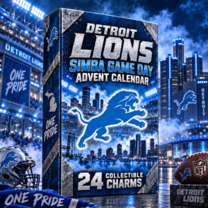Detroit Lions x Simba Game Day Advent Calendar 2026 For Football Fans