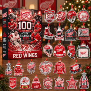 Detroit Red Wings 100th Anniversary Advent Calendar 2026 for Hockey Fans