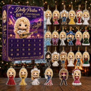 Dolly Parton Music 80th Anniversary Christmas Advent Calendar 2026 for Country Music Fans