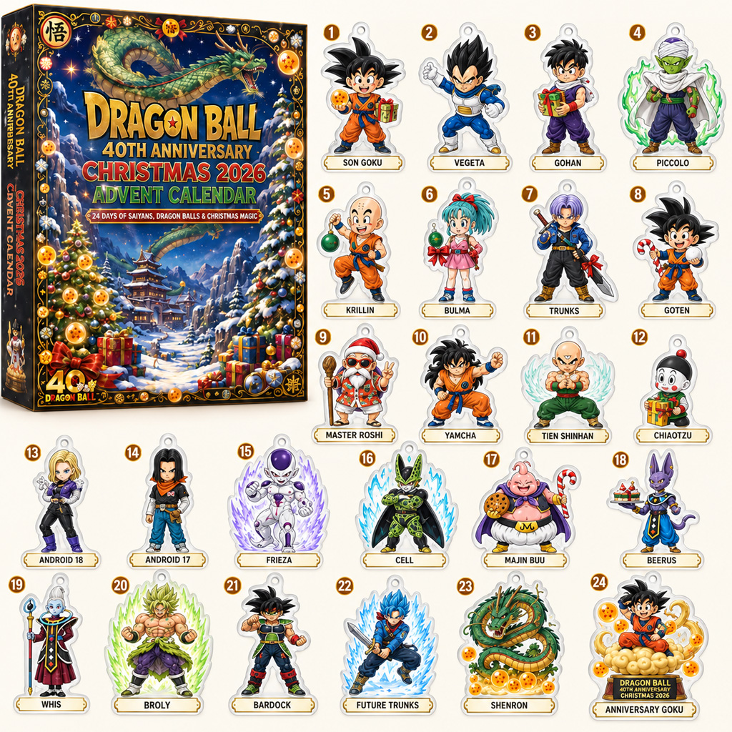 Dragon Ball 40th Anniversary Christmas 2026 Advent Calendar 1 Dragon Ball 40th Anniversary Christmas 2026 Advent Calendar