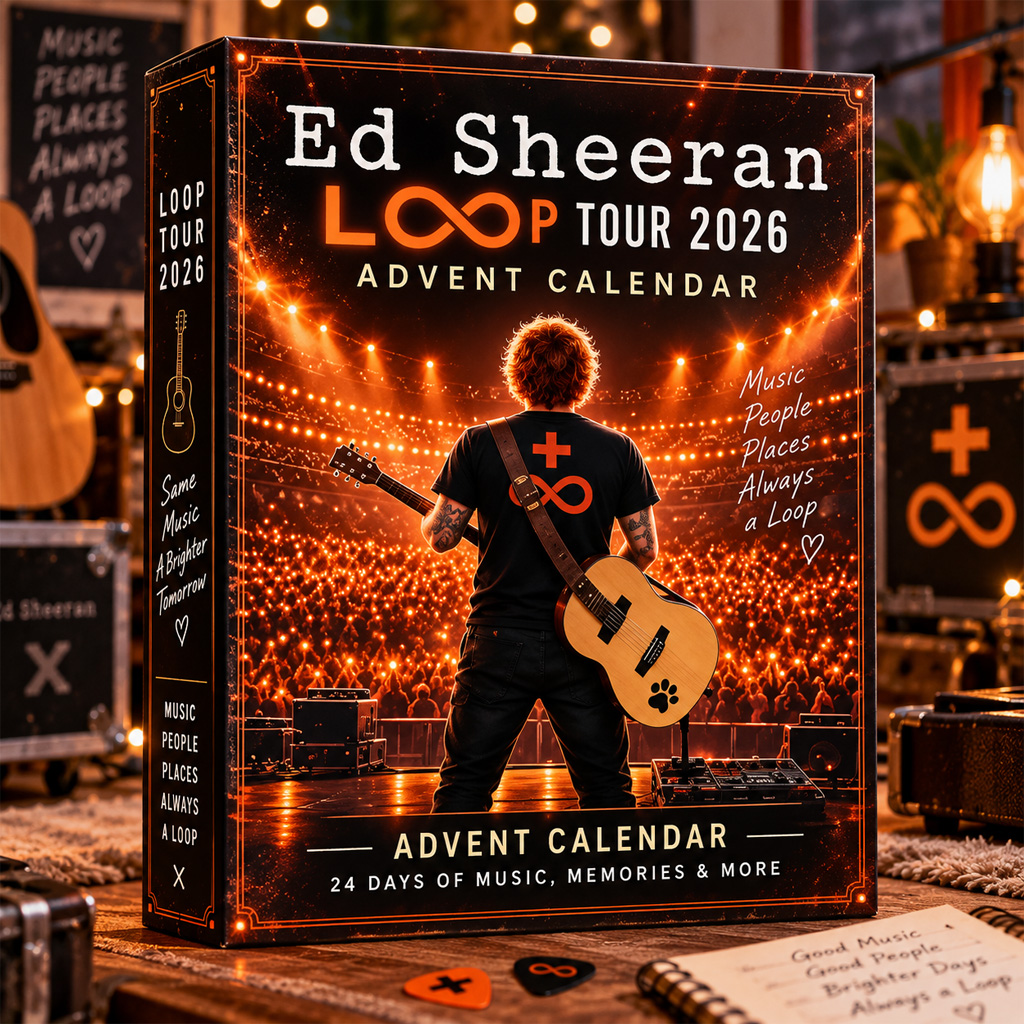 Ed Sheeran Loop Tour 2026 Advent Calendar