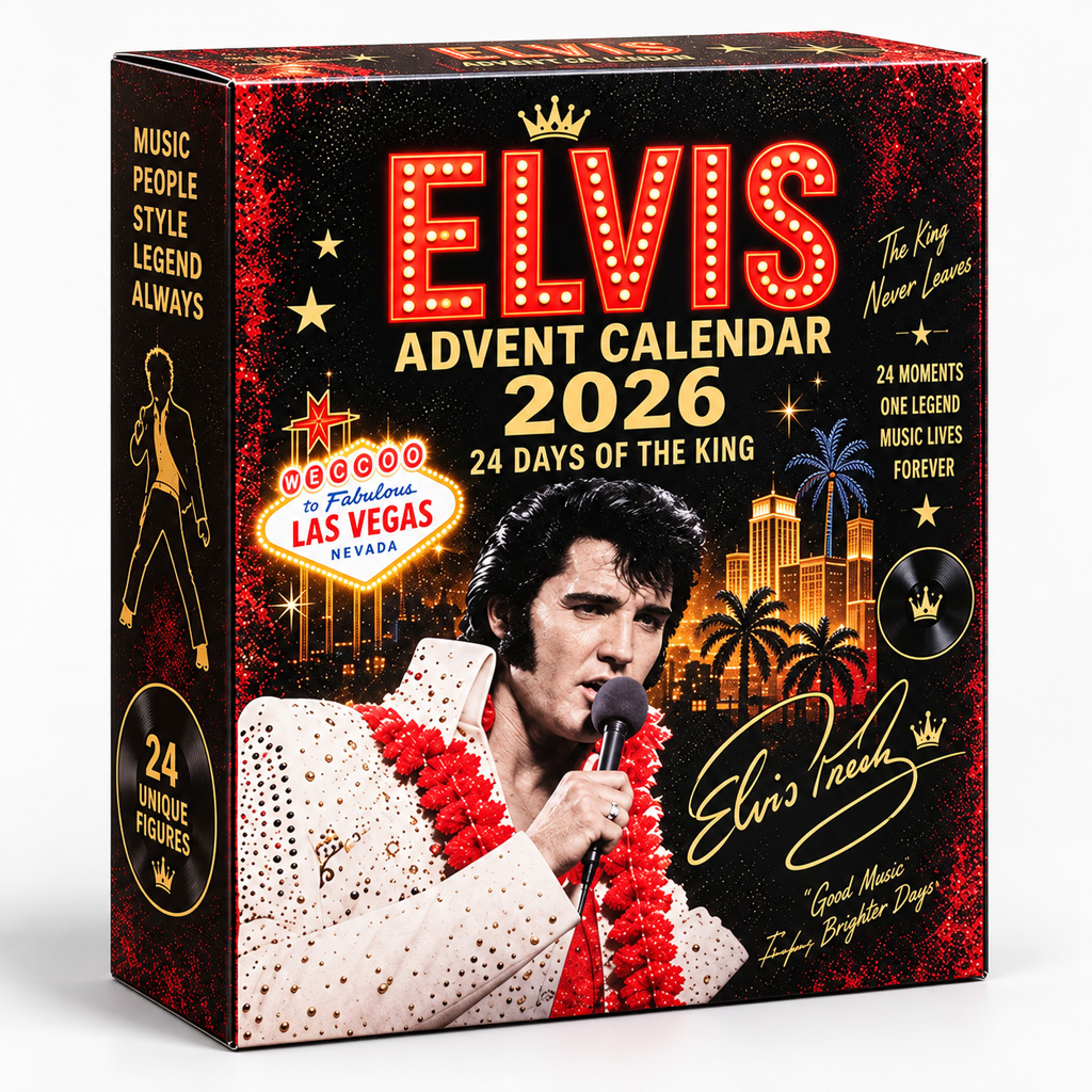 Elvis Presley Advent Calendar 2026 24 Days Of The King 2 Elvis Presley Advent Calendar 2026 24 Days Of The King