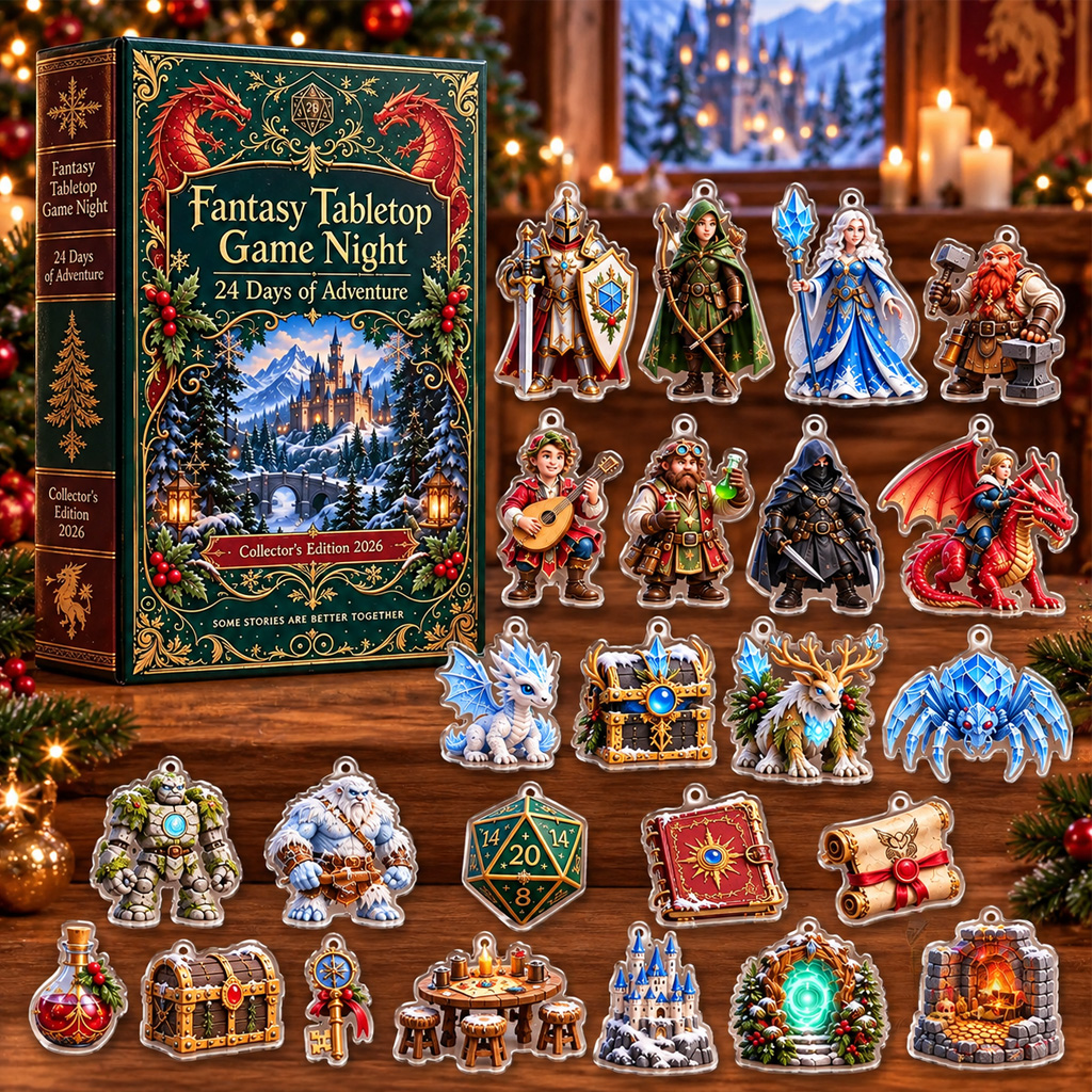 Fantasy Tabletop Game Night 2026 Advent Calendar