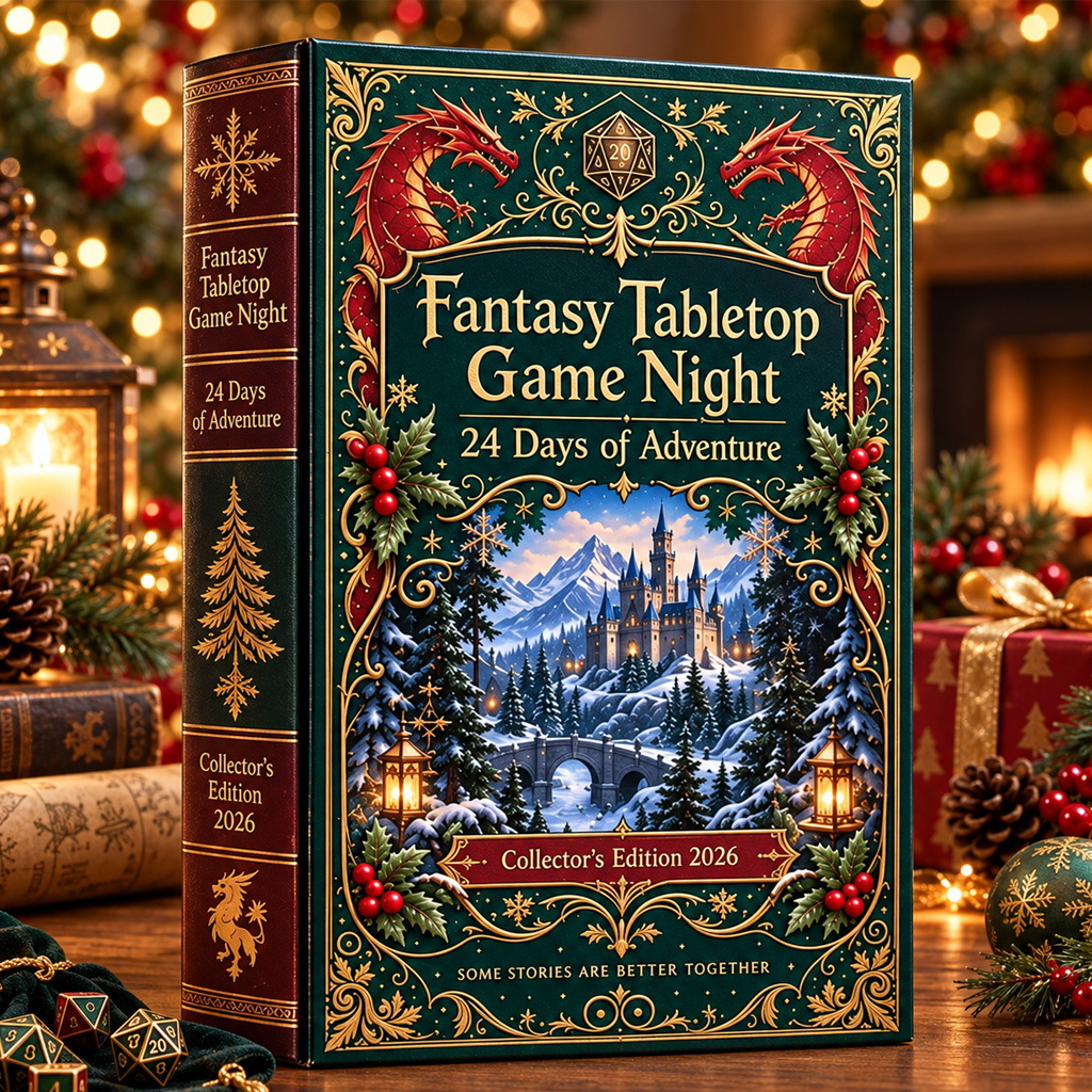 Fantasy Tabletop Game Night 2026 Advent Calendar