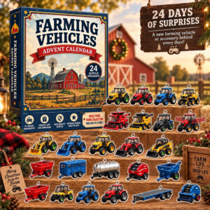 Farming Vehicles Christmas Advent Calendar 2026 for Farming Fans