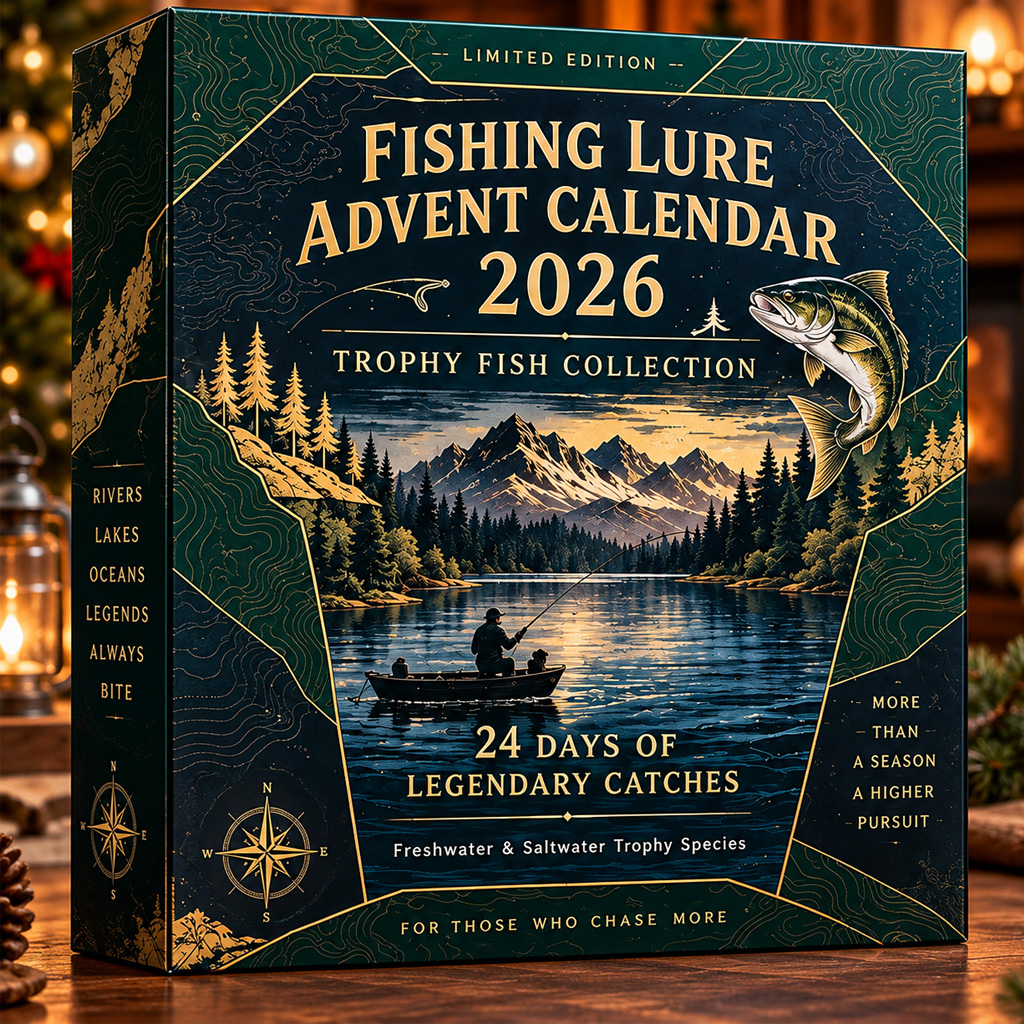 Fishing Lure Advent Calendar 2026 Trophy Fish Collection