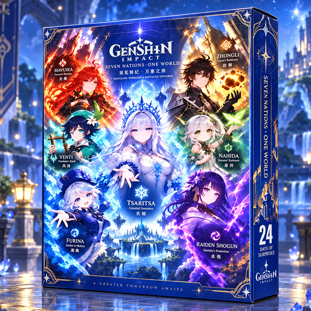 Genshin Impact 2026 Advent Calendar for Genshin Impact Fans