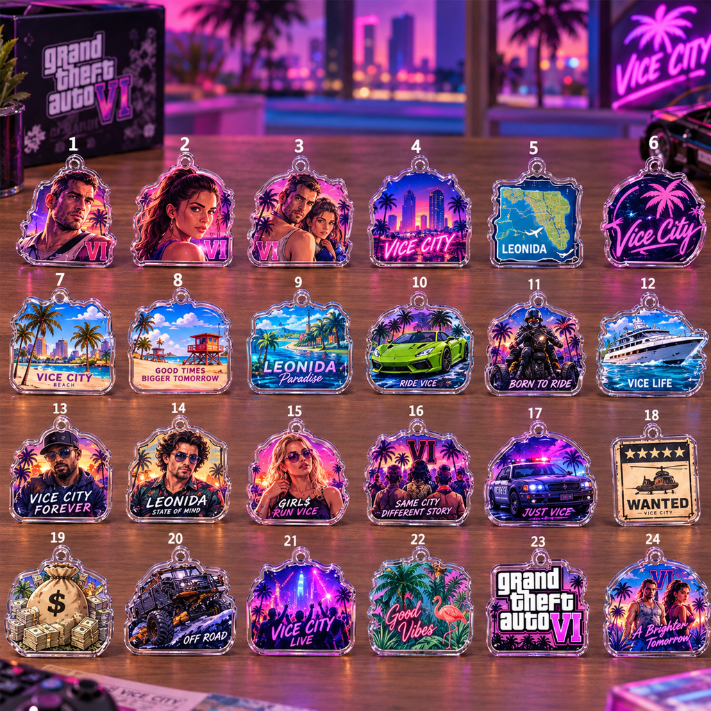 Grand Theft Auto VI Advent Calendar 2026 1 Grand Theft Auto VI Advent Calendar 2026