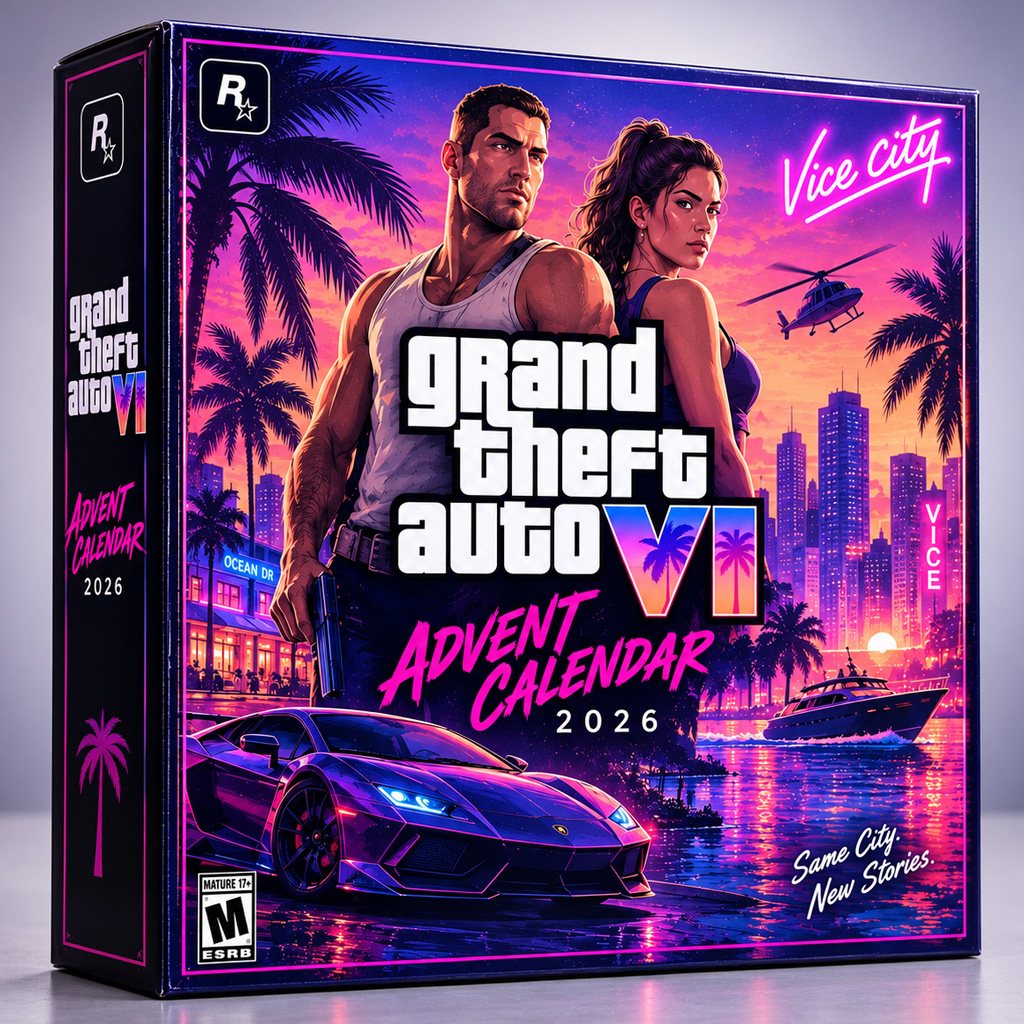 Grand Theft Auto VI Advent Calendar 2026 2 Grand Theft Auto VI Advent Calendar 2026