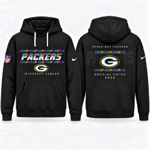 Green Bay Packers 2026 Crucial Catch Graphic Hoodie Version 3 for Football Fans