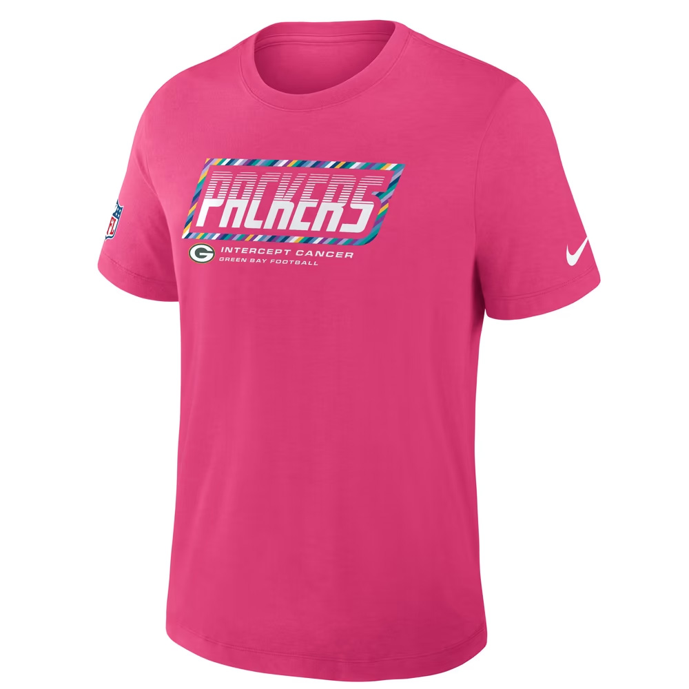 Green Bay Packers 2026 Crucial Catch Graphic Pink Shirt for Football Fans 1 Green Bay Packers 2026 Crucial Catch Graphic Pink Shirt for Football Fans